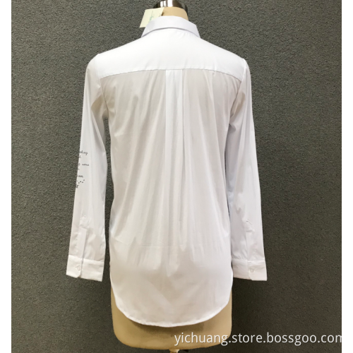 women's white shirt